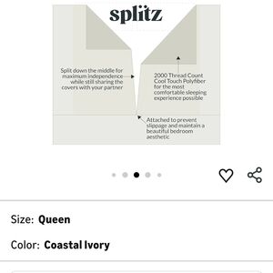 SPLITZ "No Cover Stealing" Bedding Set